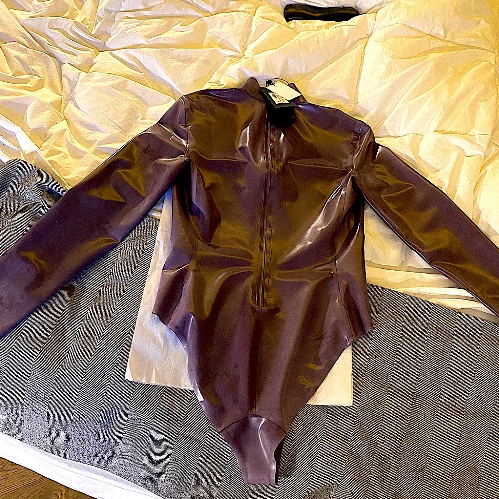 Saint Laurent (YSL) Latex Bodysuit